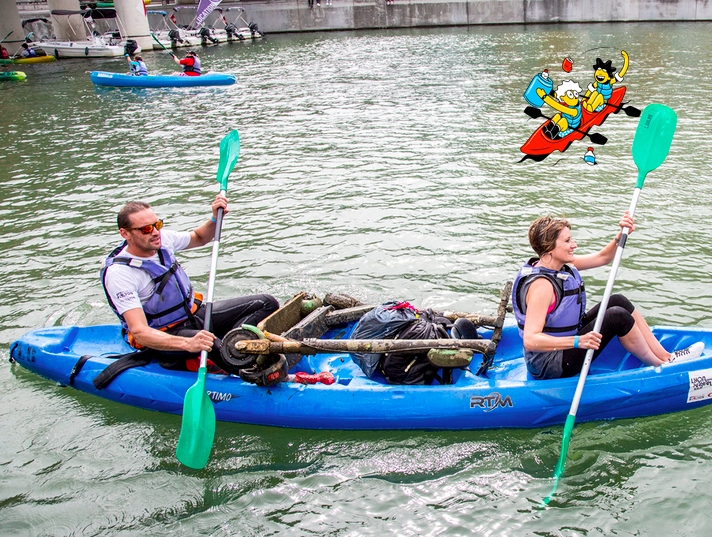 clean the river ou lutter contre la pollution plastique